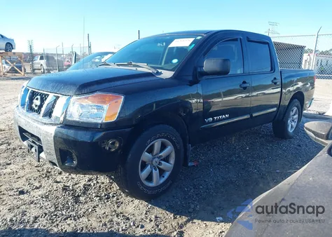 2012 Nissan Titan Sv from USA, damaged, VIN 1N6BA0EK8CN301877